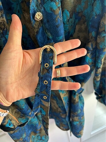 l Beden çeşitli Renk Vintage etek gömlek takım