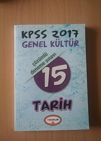 Kpss Tarih deneme Sınavı 