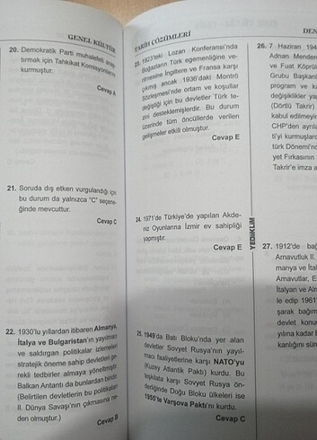  Kpss Tarih deneme Sınavı 