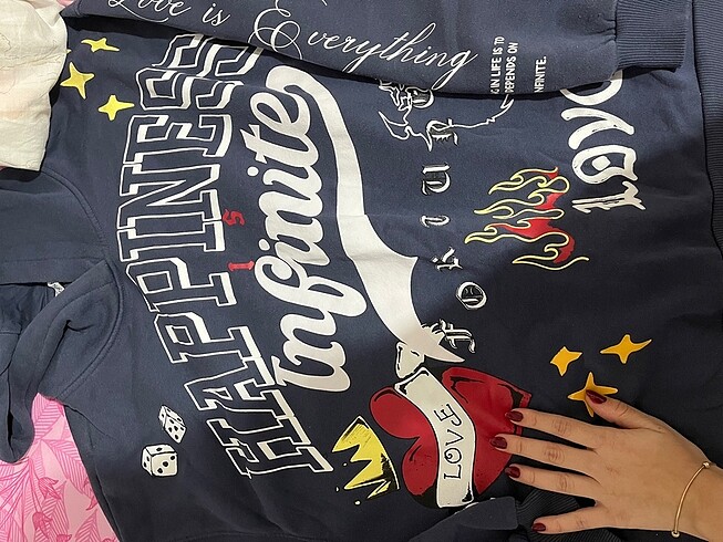 bershka sweat - Görsel 5