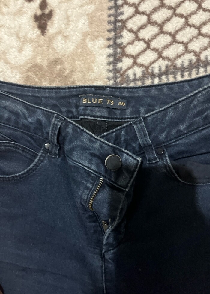 Dar paça jean pantalon - Görsel 2