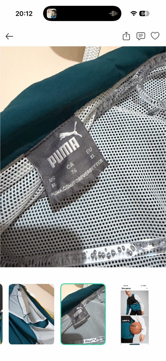 Puma winners circle özel seri tertemiz 2 kez giyildi XL — görsel 3/4