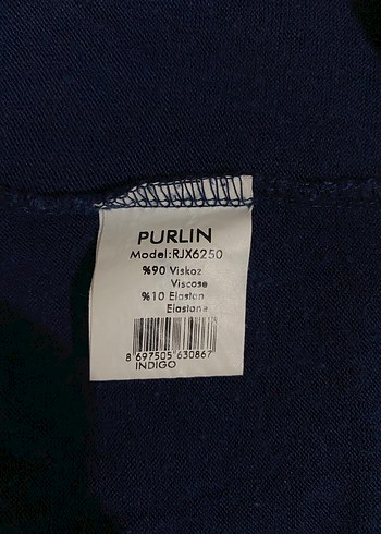 Dantel Detaylı Lacivert V Yaka Kadın Bluz - Görsel 5