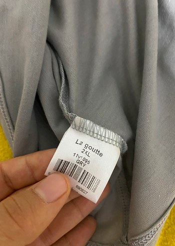 Gri Payetli Kadın Atlet - Görsel 4