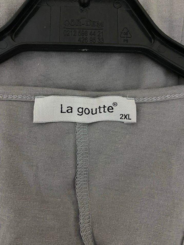 Gri Payetli Kadın Atlet - Görsel 5