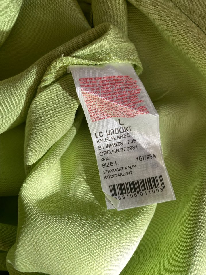 Yazlık Şık ve Zarif Yeşil Mini Elbise - Fermuarlı Model - Görsel 4