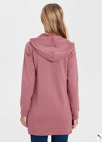 LC Waikiki Gül Kurusu Kapüşonlu Sweatshirt - Görsel 4