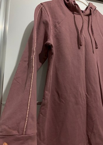 LC Waikiki Gül Kurusu Kapüşonlu Sweatshirt - Görsel 6