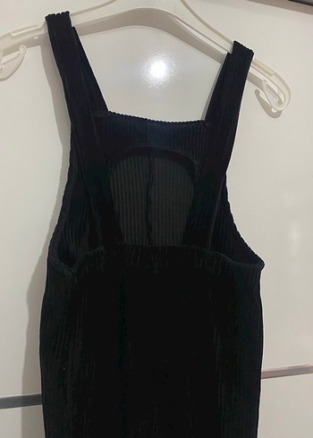 Kız Siyah Kadife Tulum - Görsel 4