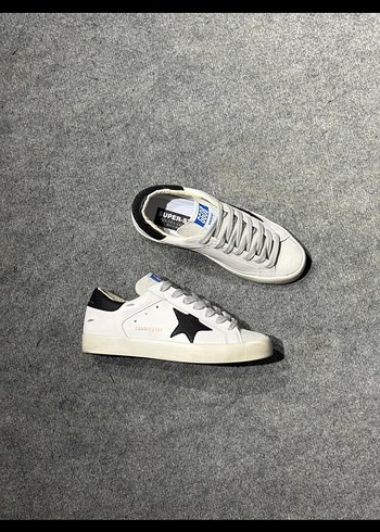 40 Beden beyaz Renk GOLDEN GOOSE SUPER STAR WHİTE BLACK