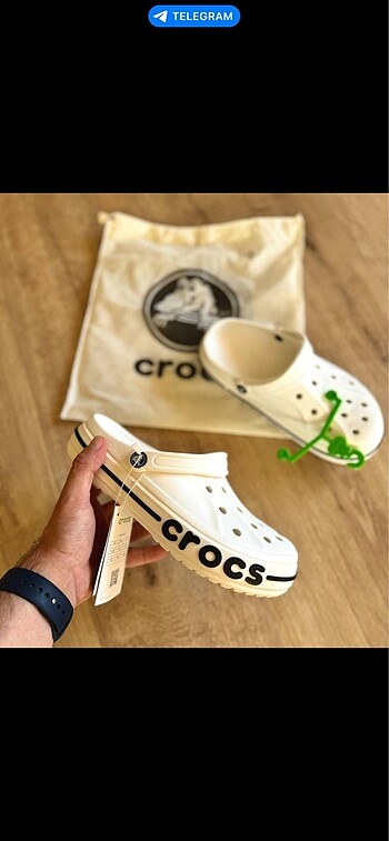 Crocs Bayaband Beyaz Siyah