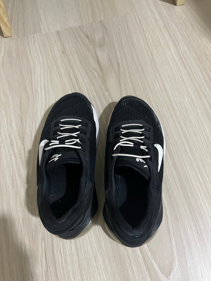 Siyah Erkek Spor Ayakkabı Bağcıkları - Görsel 2