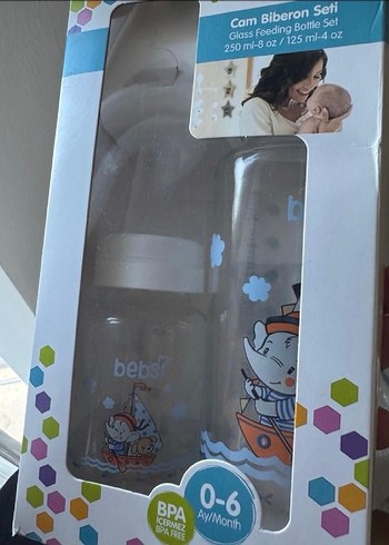 Cam Biberon Seti/Kurutma Standı/Sür Saklama Poşeti - Görsel 3