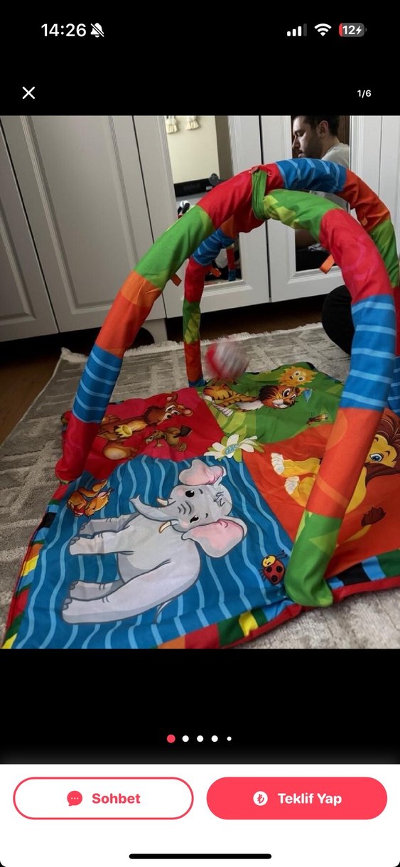 Renkli Bebek Oyun Matı - Görsel 4