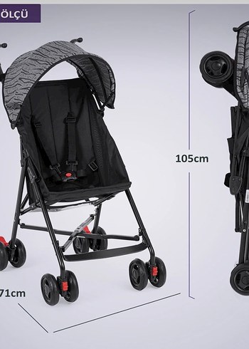 Baston Bebek Arabası - Görsel 8