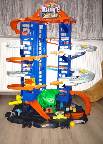 dev dinozorlu garaj seti hotwells - Görsel 2