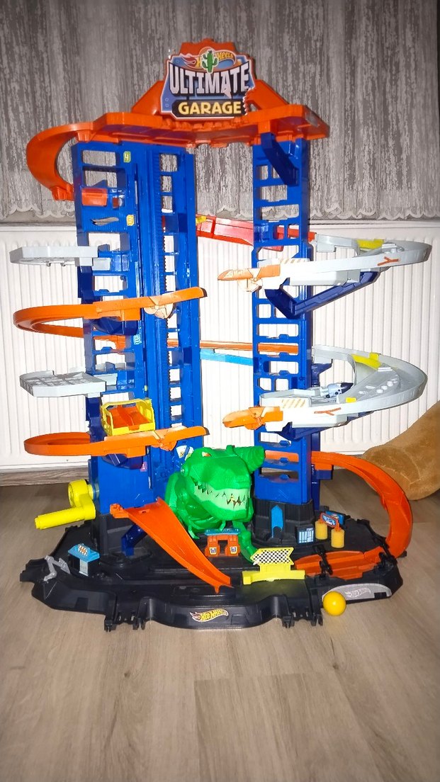 dev dinozorlu garaj seti hotwells - Görsel 3