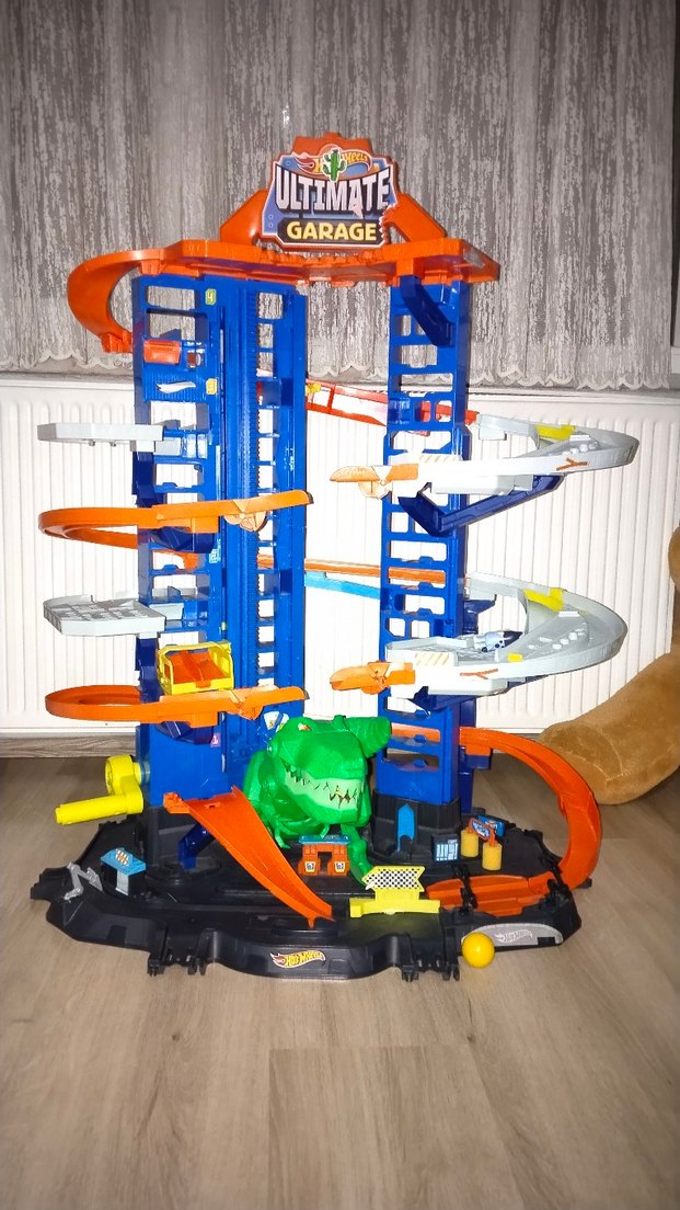 dev dinozorlu garaj seti hotwells - Görsel 2