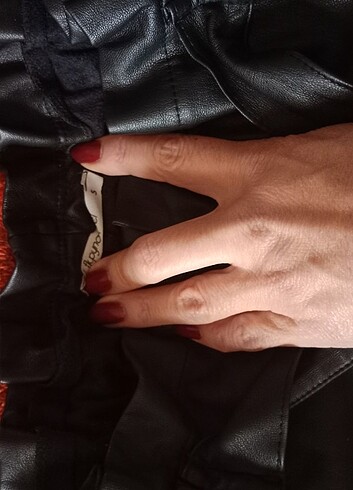 Diğer Deri pantolon