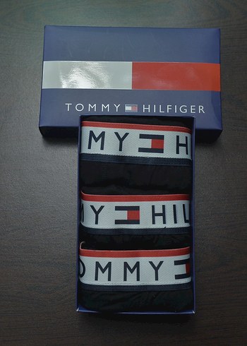 Tommy Hilfiger Erkek Baskılı Boxer