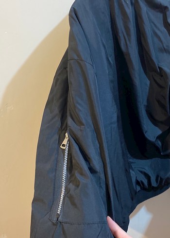 Oversize Kadın Siyah Ceket - Görsel 2