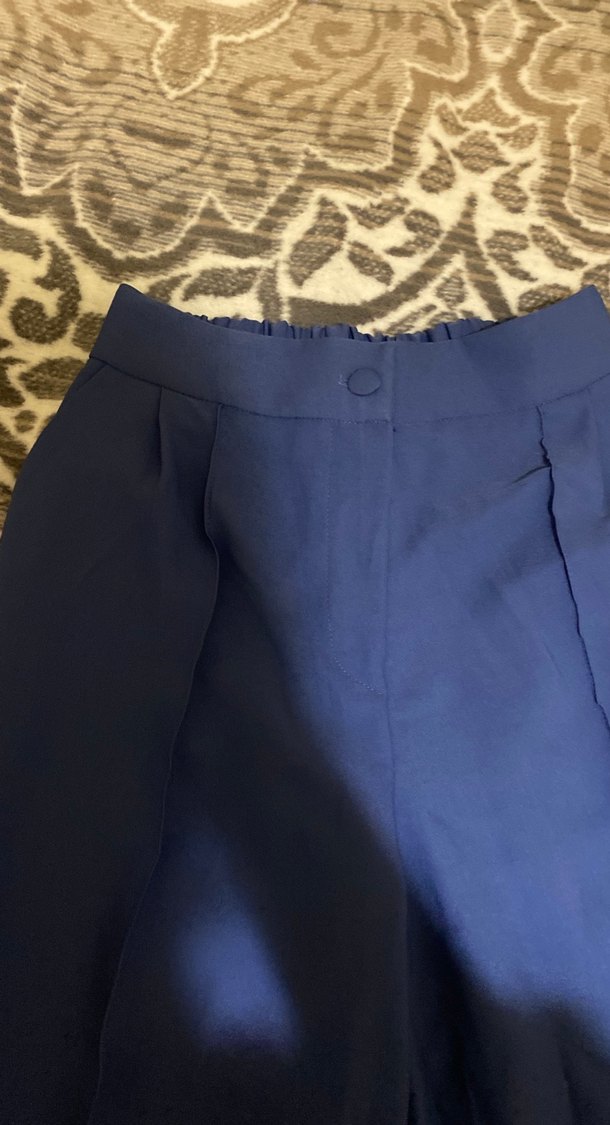 Lacivert Kadın Midi Blazer Takım - Görsel 3