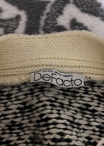 Defacto Örgü Hırka - Görsel 2