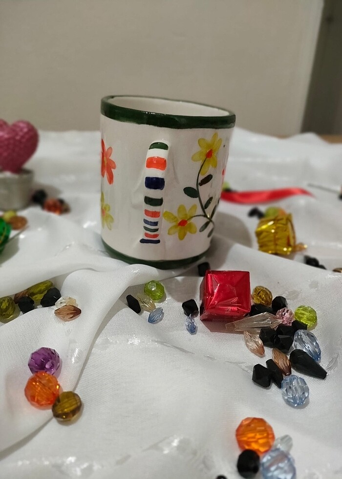 Seramik Kupa - Görsel 2