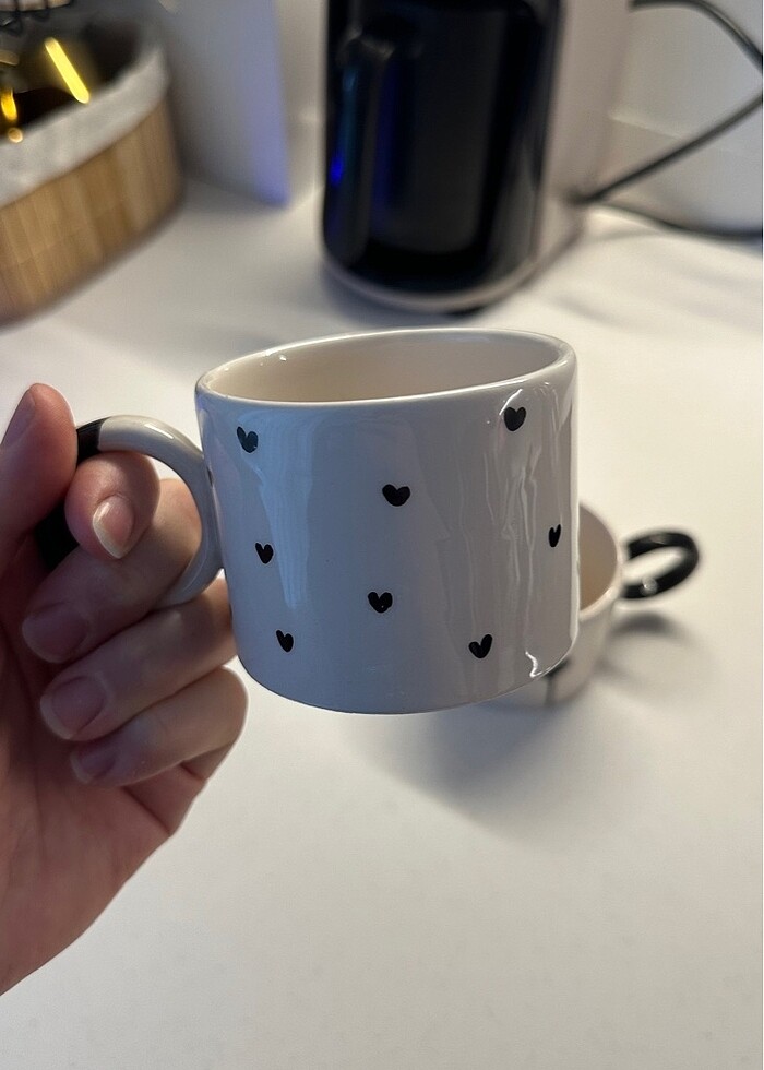 İkili kupa fincan - Görsel 3