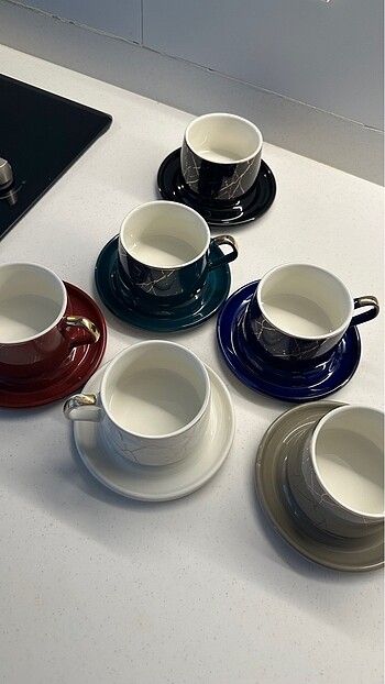 6 lı duble fincan - Görsel 2