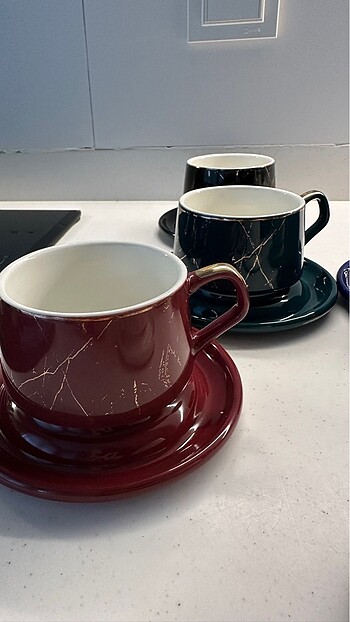 6 lı duble fincan - Görsel 3