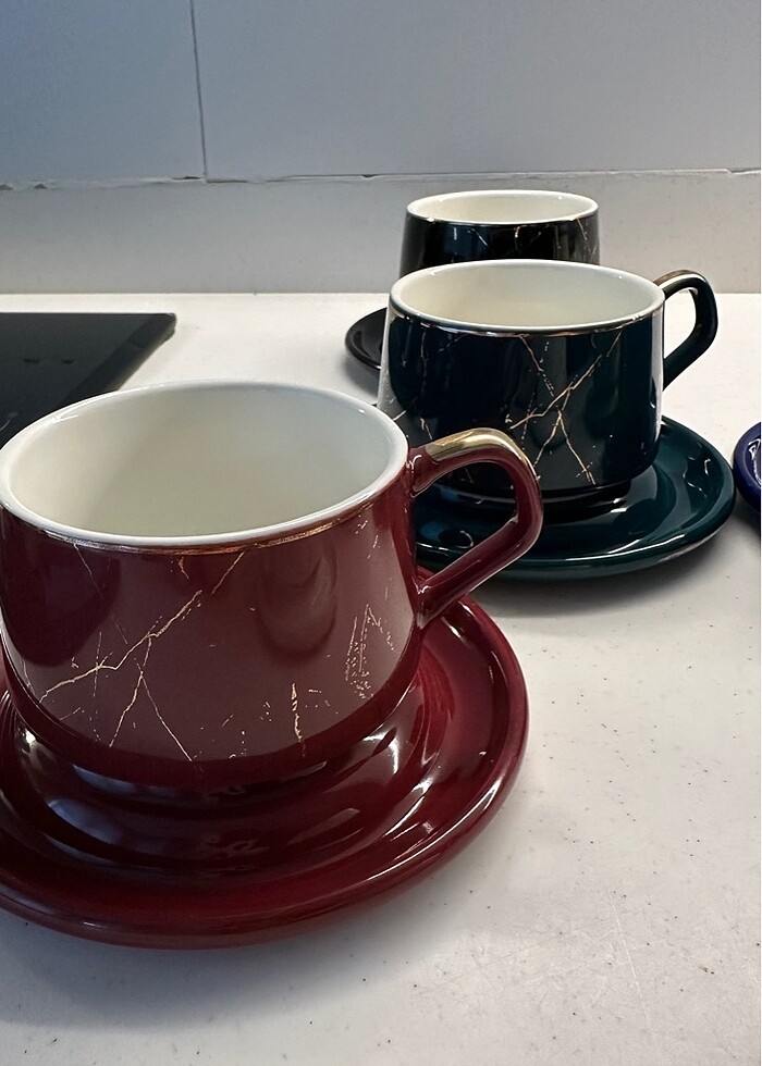 6 lı duble fincan - Görsel 3