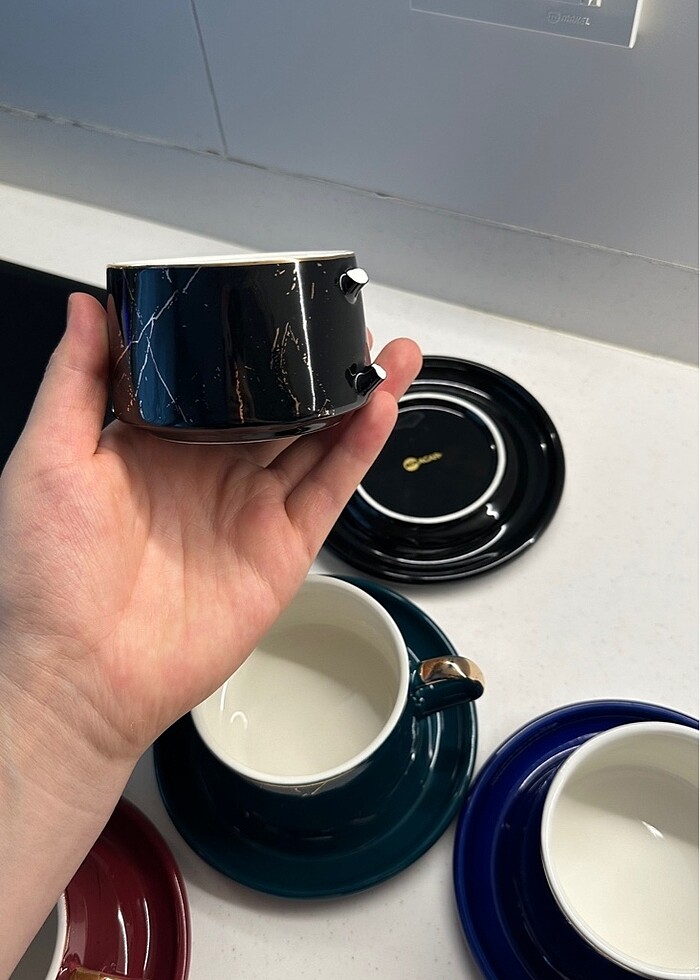 6 lı duble fincan - Görsel 5