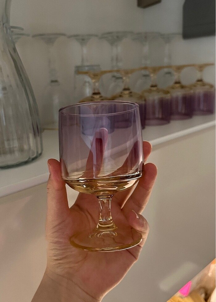 6 lı manolia veya kadeh - Görsel 3