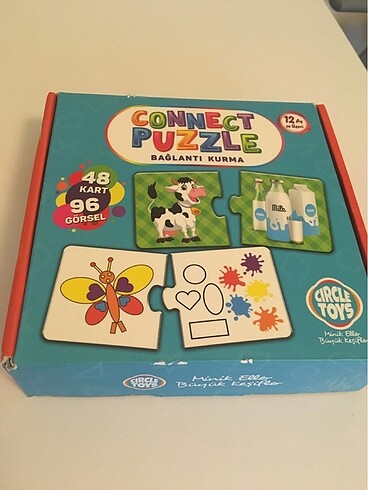 Circle toys connect puzzle