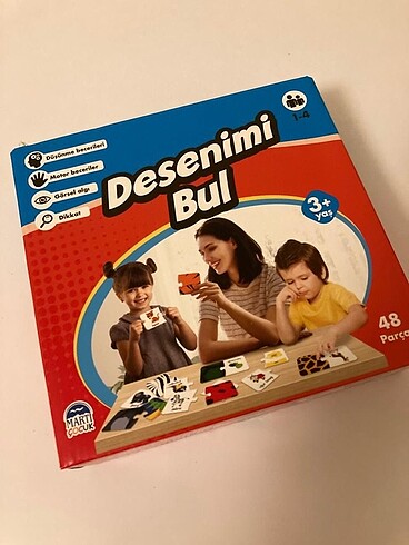 Montessori Desenimi ve Gölgemi bul puzzle