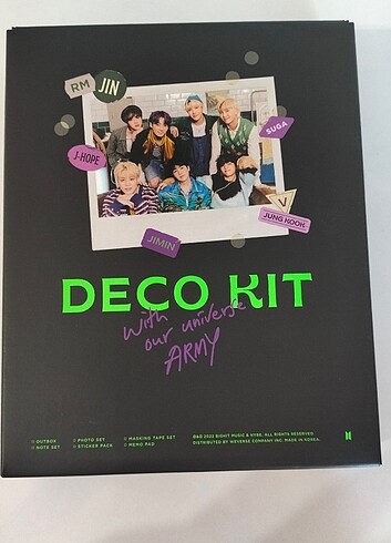 Bts deco kit outbox