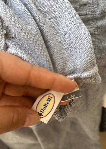 Gri Kız Eşofman Takımı Yumuşak Kumaşlı - Görsel 11