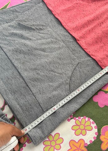 Gri Kız Eşofman Takımı Yumuşak Kumaşlı - Görsel 4