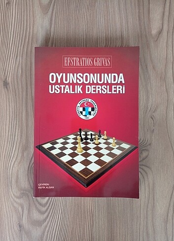 Oyun sonunda ustalık dersleri Santranç kitabı 