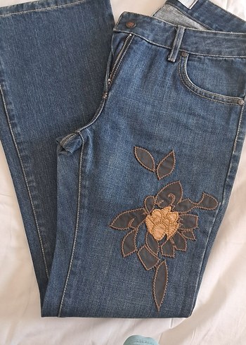Diğer Nakışlı Kadın Kot Pantolon