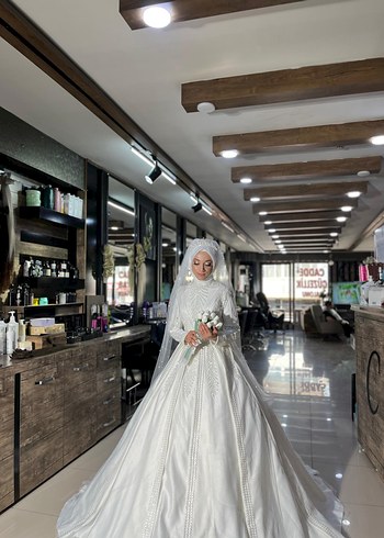 gelinlik tesettür - Görsel 8