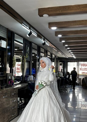 gelinlik tesettür - Görsel 9