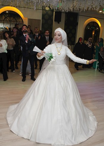 gelinlik tesettür - Görsel 16