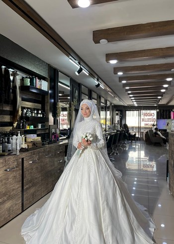 gelinlik tesettür - Görsel 11