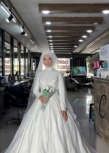 gelinlik tesettür - Görsel 6