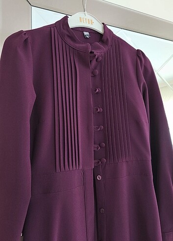 SUHNEVA FERACE ELBİSE 36 BEDEN   - Görsel 4