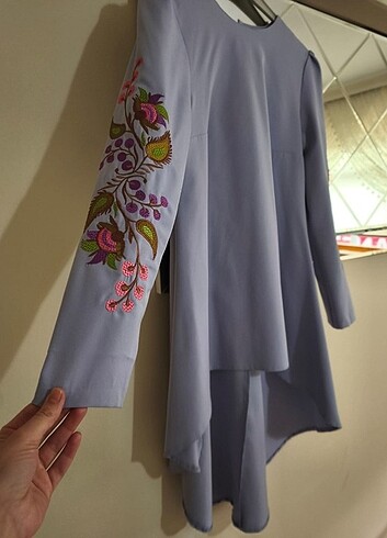 Rabia şamlı Etekli takım  - Görsel 2