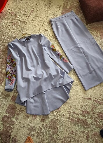 Rabia şamlı Etekli takım  - Görsel 4