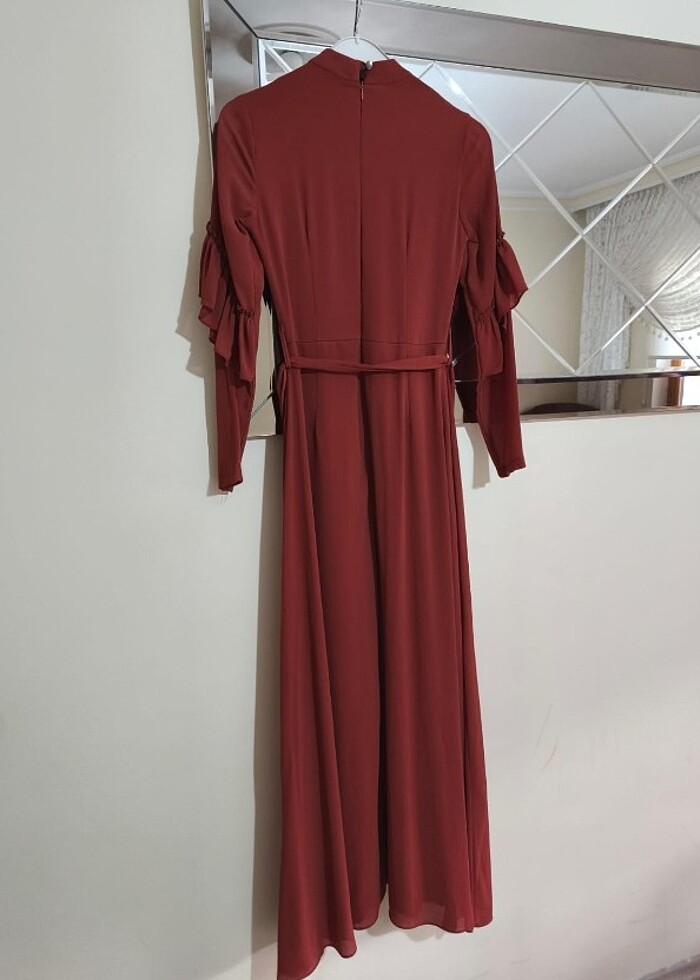 RİTA S 36 BEDEN KİREMİT RENGİ  - Görsel 2